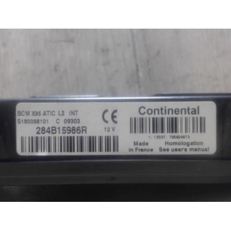 Boitier servitude moteur (BSM) RENAULT GRAND SCENIC 3 PHASE 1 d’occasion