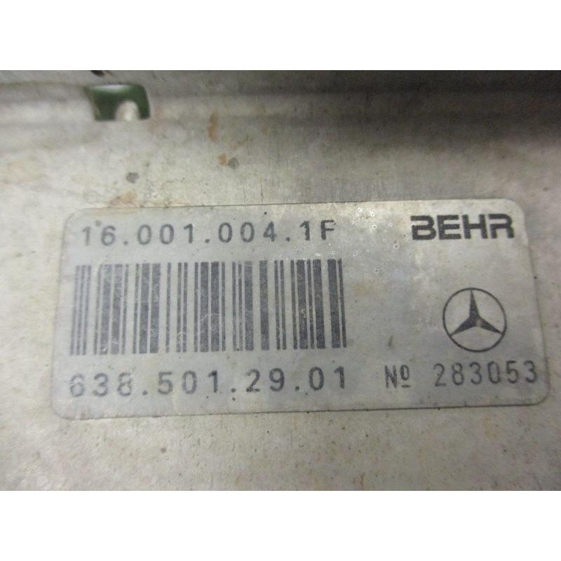Echangeur air (Intercooler) MERCEDES  d’occasion