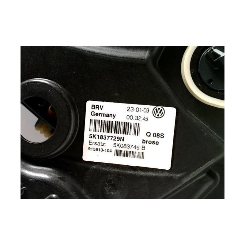 Leve vitre electrique avant gauche VOLKSWAGEN GOLF 6 d’occasion