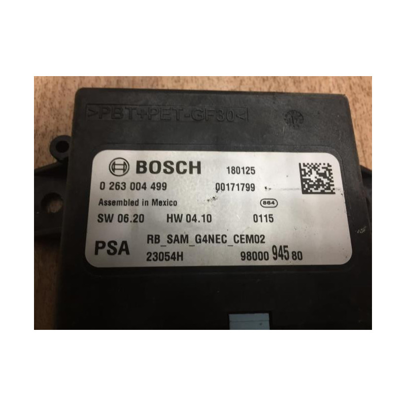 Boitier d'aide au stationnement CITROEN C4 2 PHASE 2 d’occasion