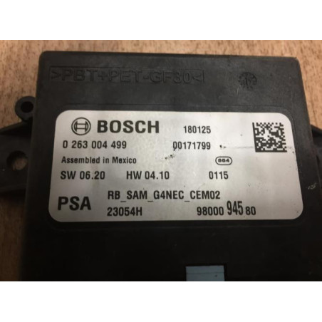 Boitier d'aide au stationnement CITROEN C4 2 PHASE 2 d’occasion