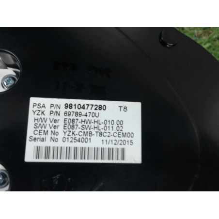 Compteur PEUGEOT 3008 PHASE 2 d’occasion