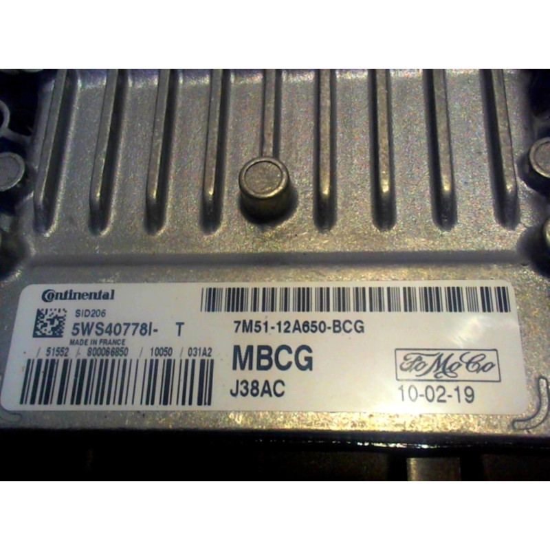 Calculateur moteur PEUGEOT 307 PHASE 1 d’occasion