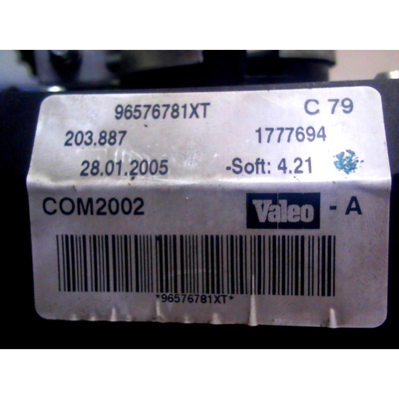 Com (Bloc Contacteur Tournant+Commodo Essuie Glace+Commodo Phare) CITROEN C3 1 PHASE 1 d’occasion