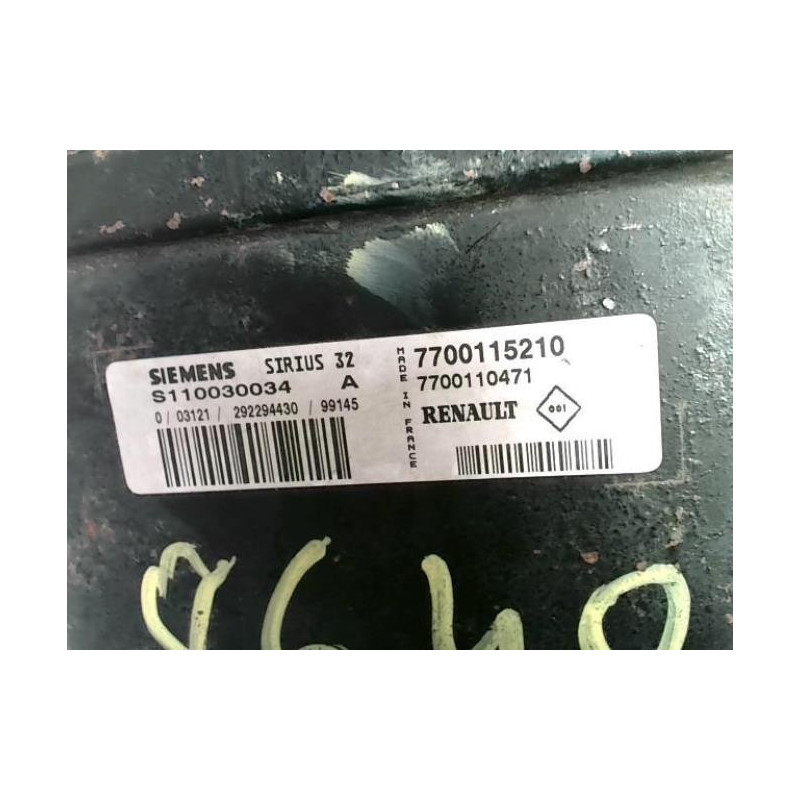 Calculateur RENAULT MEGANE 1 PHASE 2 d’occasion
