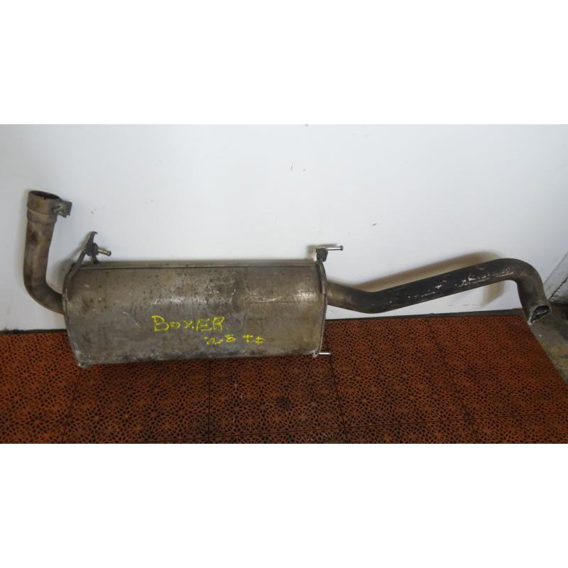 Silencieux arriere (echappement) PEUGEOT BOXER CHASSIS CABINE d’occasion