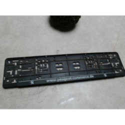 Support de plaque d'immatriculation PEUGEOT 5008 1 PHASE 1 d’occasion