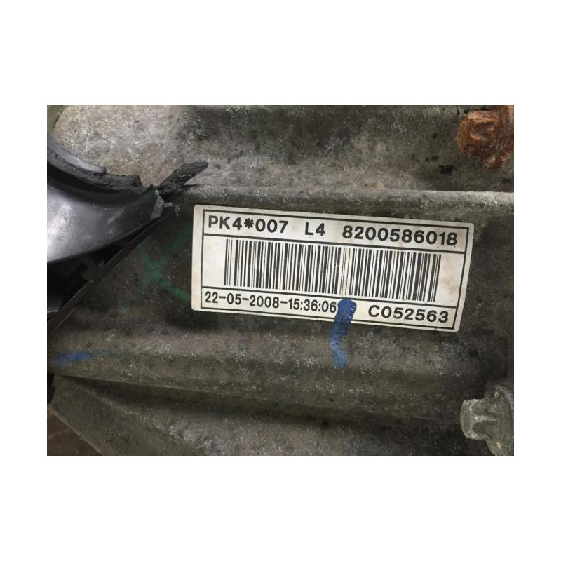Boite de vitesses RENAULT LAGUNA 3 PHASE 1 BREAK d’occasion