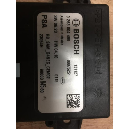 Boitier d'aide au stationnement CITROEN DS4 PHASE 1 d’occasion