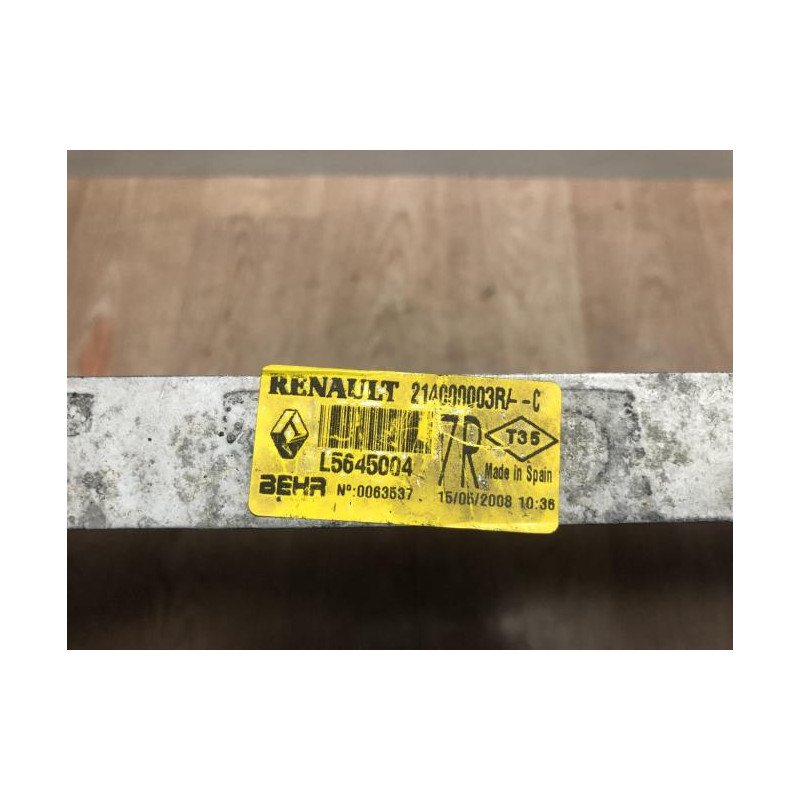 Radiateur eau RENAULT LAGUNA 3 PHASE 1 BREAK d’occasion
