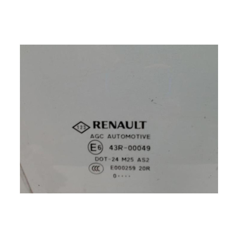 Vitre avant droit RENAULT SCENIC 3 PHASE 1 d’occasion