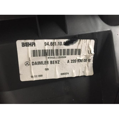 Bloc chauffage MERCEDES CLASSE CL 215 COUPE d’occasion