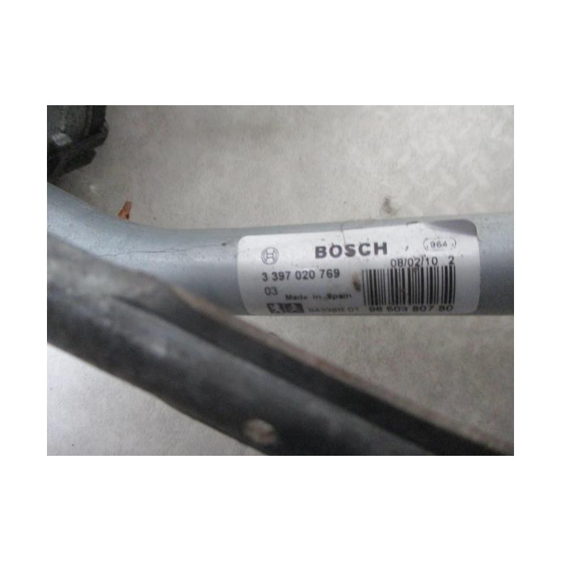 Mecanisme essuie glace avant PEUGEOT 207 PHASE 1 BREAK d’occasion